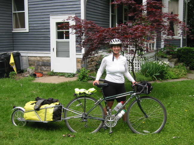 Chuck with Bike